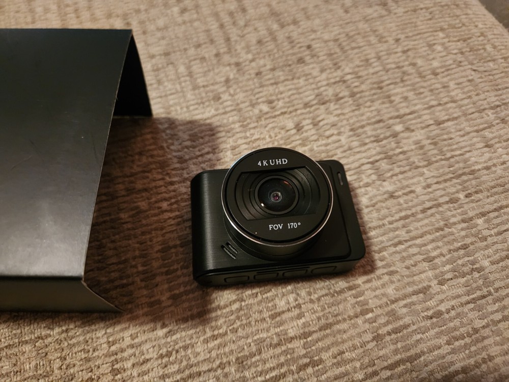4k Ultra HD Dual Channel Dash Camera Black G-Sensor Lock Loop Recording WiFi