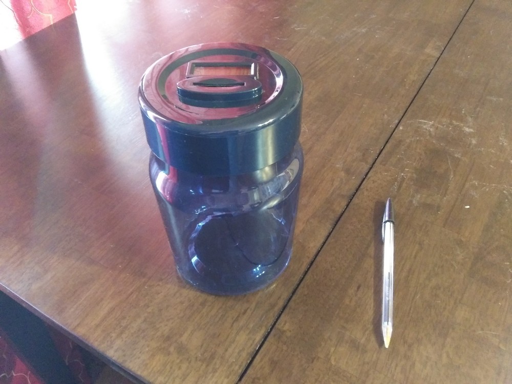 Coin Counter Machine Electronic Jar