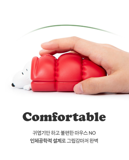[Computer Mouse] PEANUTS Snoopy Figure 2.4Ghz Wireless & Bluetooth