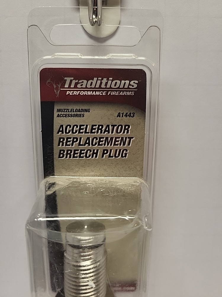 TRADITIONS ACCELERATOR REPLACEMENT BREECH PLUG A1443