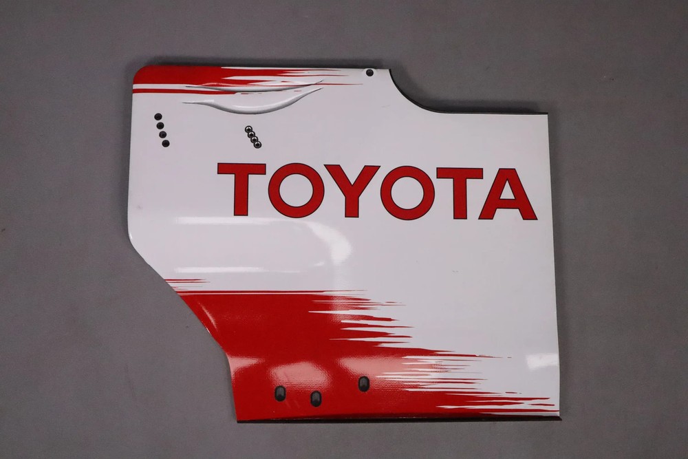 TOYOTA TF108 2008 Formula 1 Endplate side panel left rear wing 2.0/01 02600