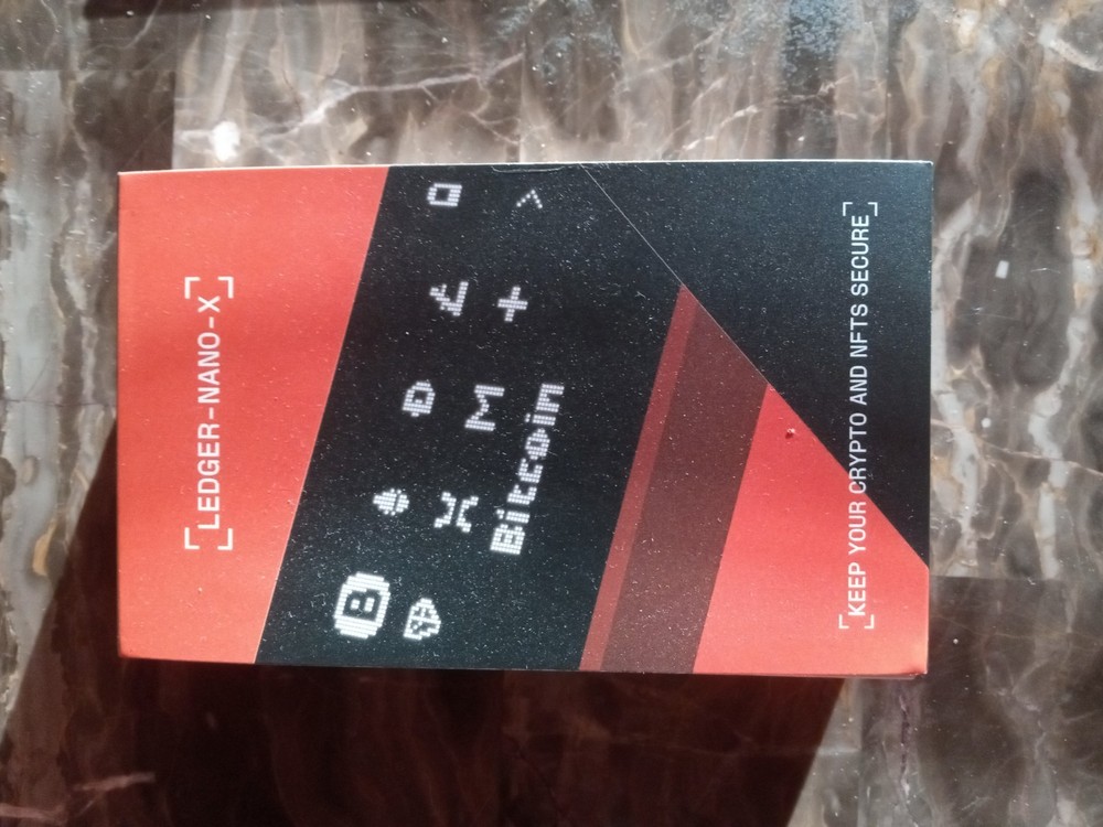 Ledger Nano x Crypto Hardware Wallet Bluetooth, Onyx Black/Silver