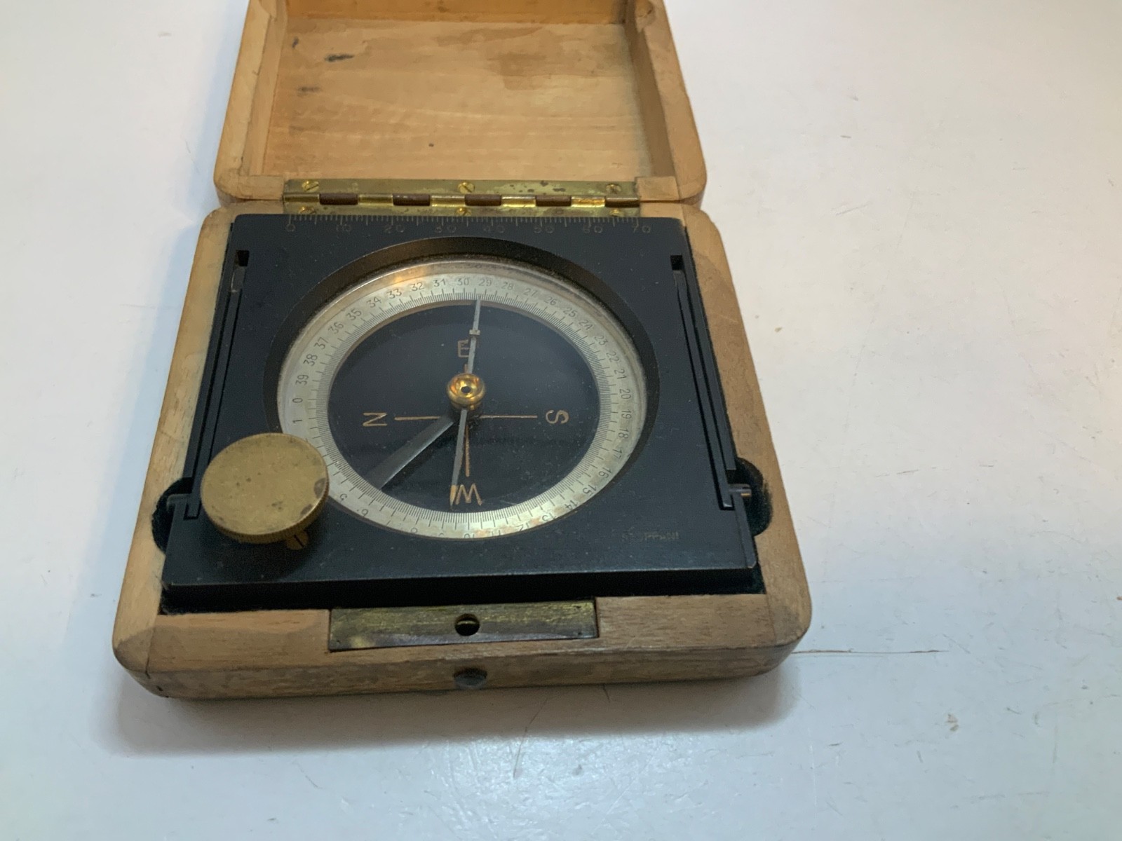 Stoppani Engineering Transit Compass c. late 19th Century Antique