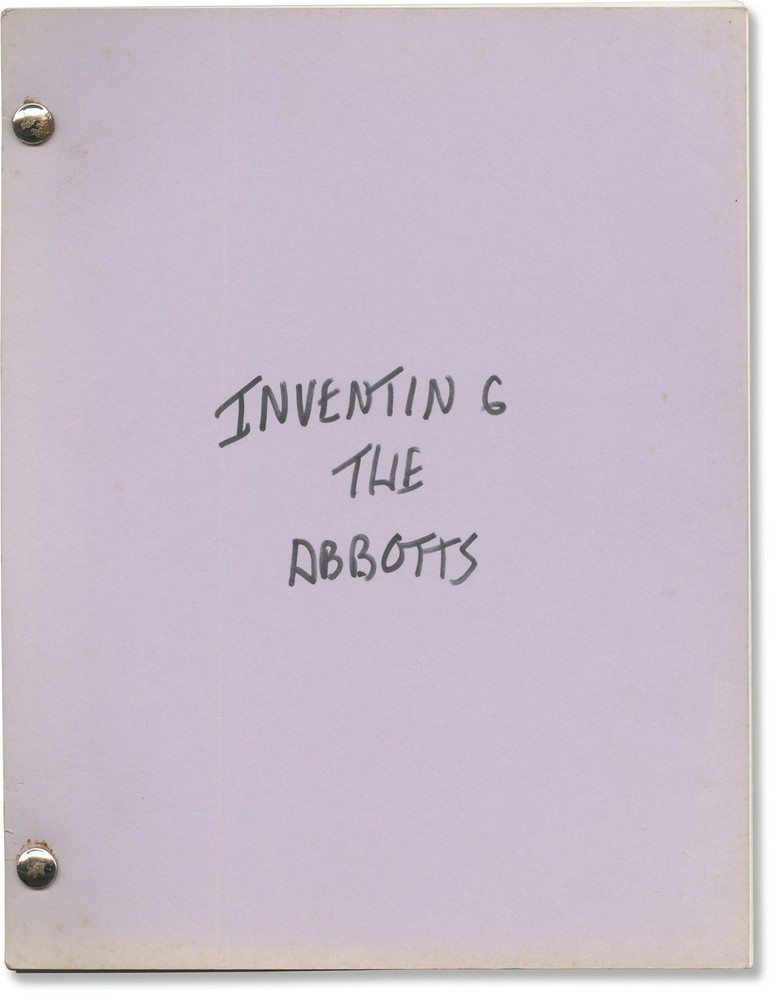 Liv Tyler Joaquin Phoenix INVENTING THE ABBOTTS Original screenplay for #167031