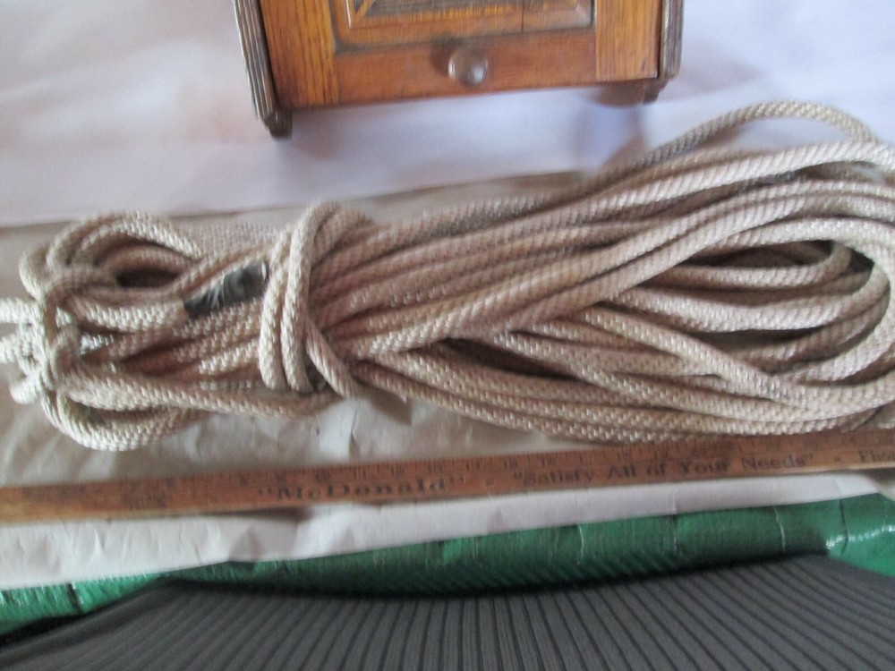 90' Double Braided ? 1/2" Rope - VGC