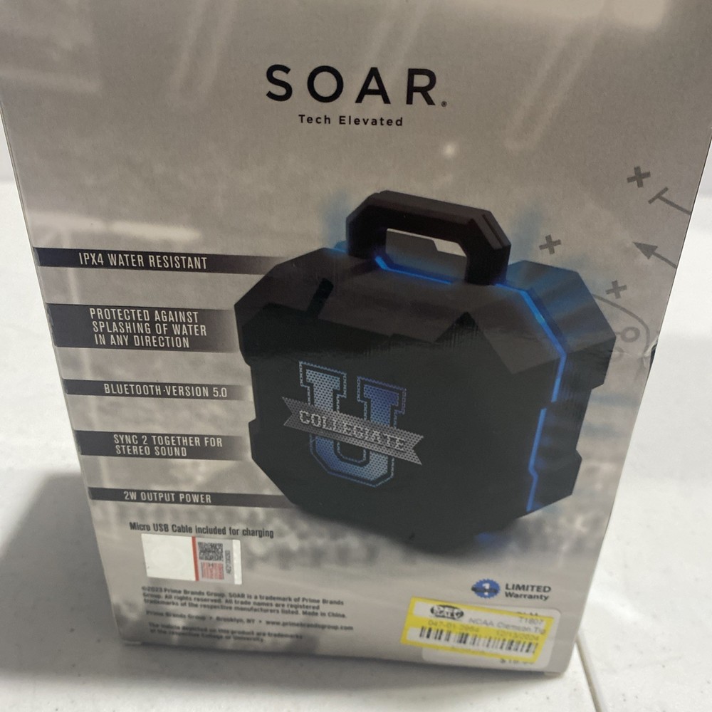 LED Lightstrip Wireless Speaker Bluetooth Clemson University