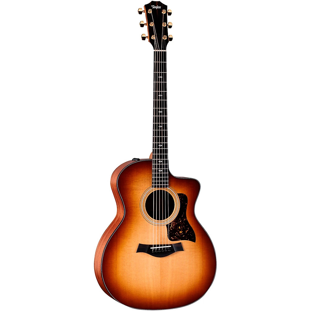 Taylor 114ce Sunset Blvd Grand Auditorium A/E Guitar Sunset Edgeburst