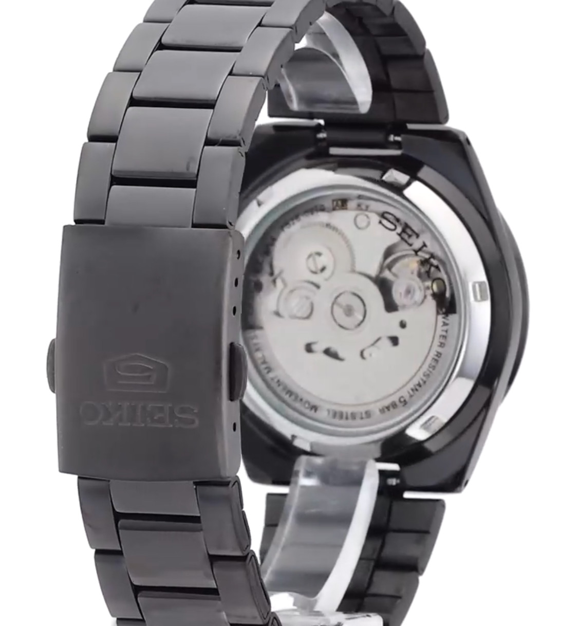 Seiko 5 Automatic SNKE03K1(SNKE03KC) Black Dial 21 Jewels Men's Watch from Japan