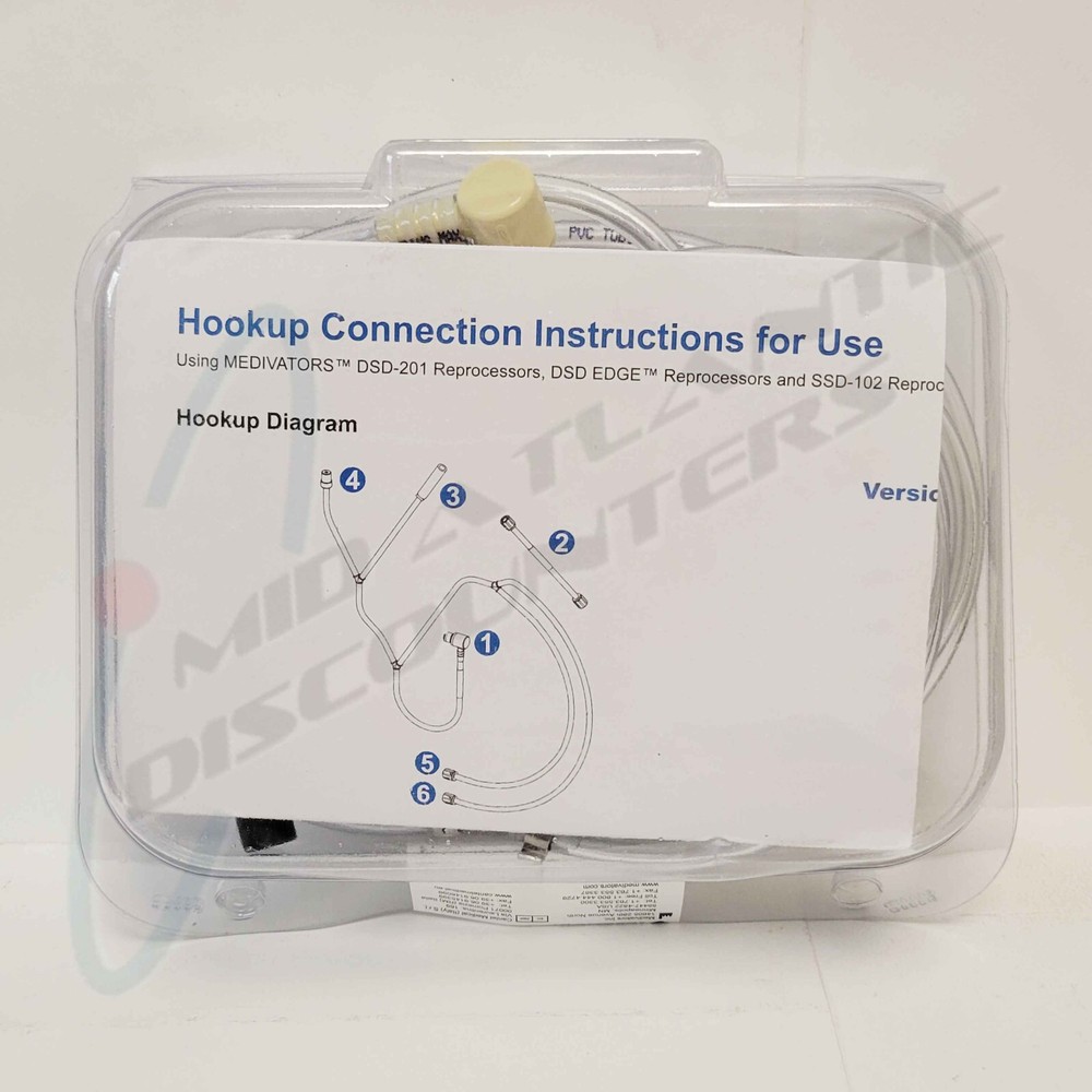 Medivators DSD-110-HU0165 Hookup Kit Components