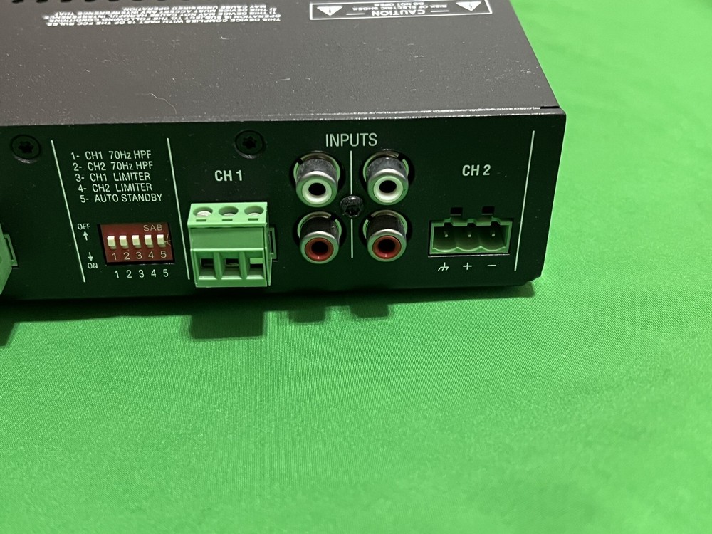 JBL CSA 2120 Amplifier. Please See Photos. Powers On, Please Read. O5