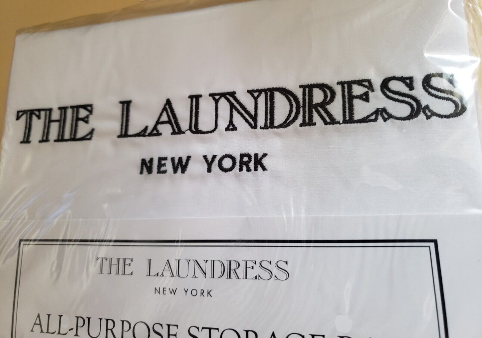 The Laundress - ALL PURPOSE STORAGE BAG - 1 pack - One Size Fits All - 19" x 24"