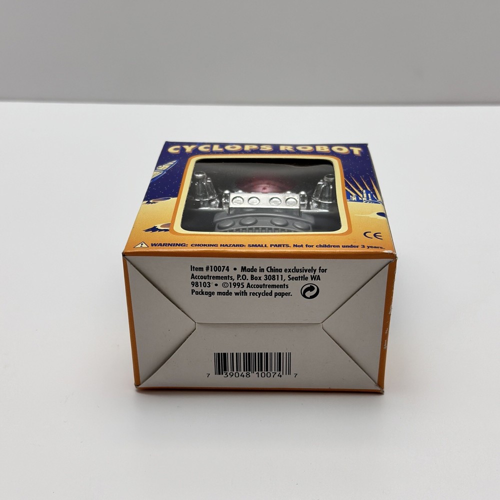 Accouterments Outer Space Cyclops Robot Eye Sparks Wind Up Walking Action