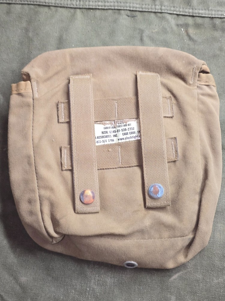 Surplus USGI Coyote Brown IFAK First Aid Pouch
