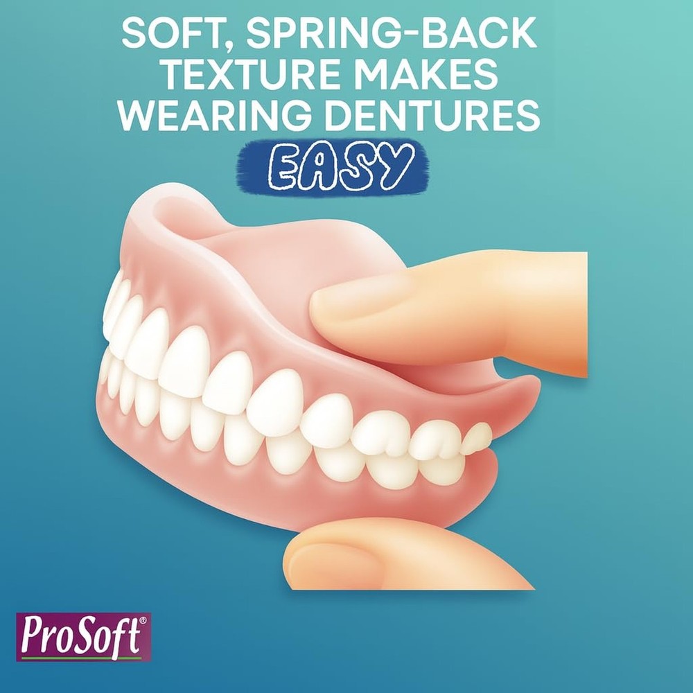 ProSoft Denture Reliner-Relines 2 Denture Plates