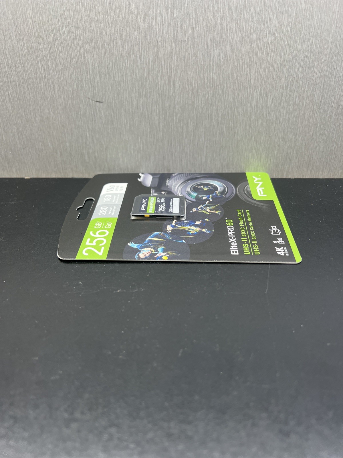 256GB Elitex-Pro60 UHS-II SDXC Memory Card - R280Mb/S W180Mb/S, U3, V60, 4K UHD