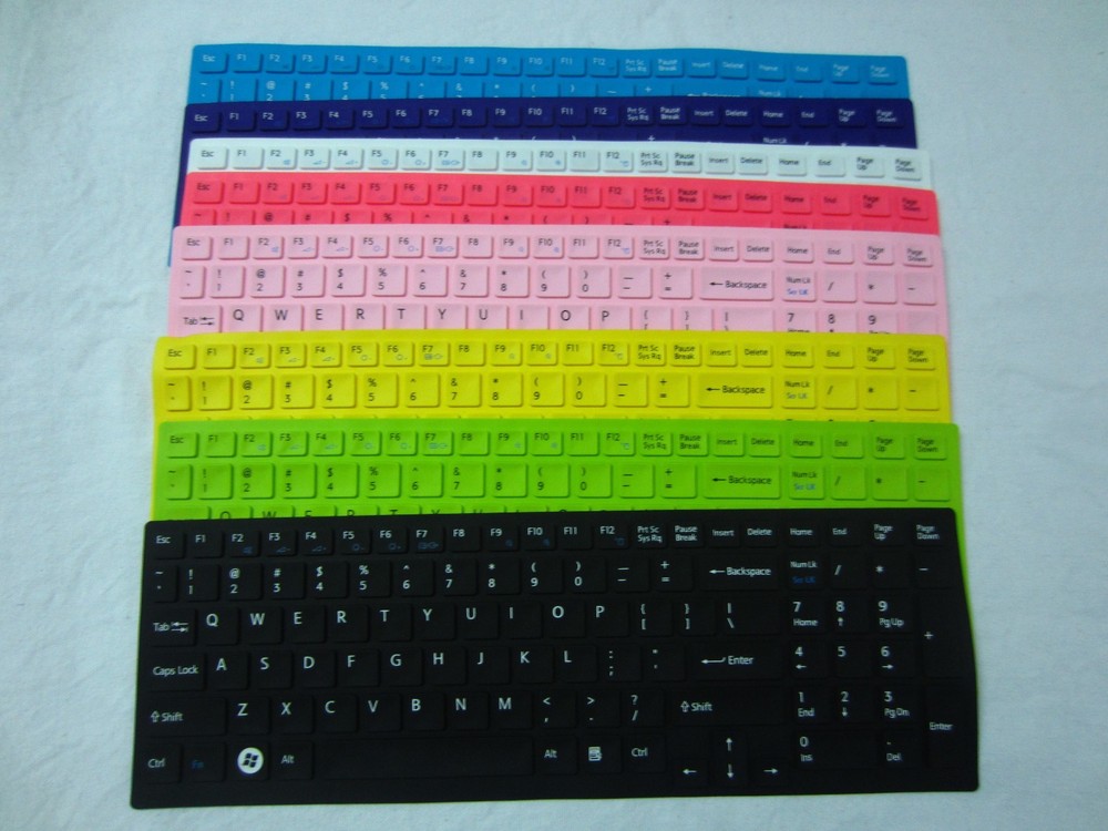 keyboard skin protector cover for Sony VAIO E EJ E17 SVE17 E15,S15 EB,E17,SE,EH