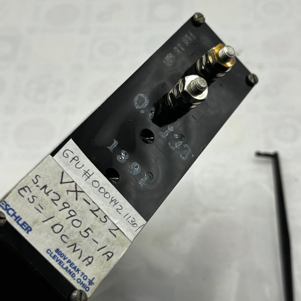 Weschler Instruments VX-252 Vertical Mounted Panel Meter 0-4000 RPM Scale ⭐