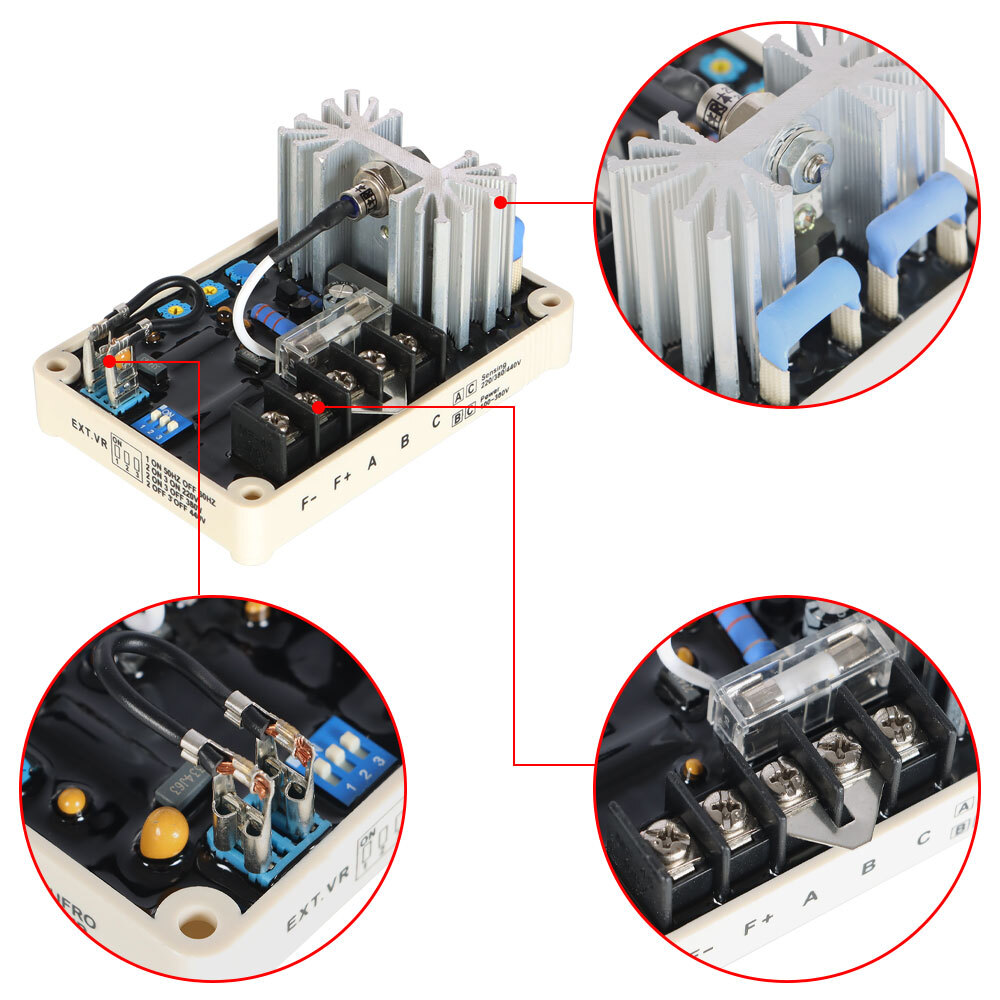 New AVR EA05A Automatic Voltage Regulator Controller For Generator Genset Parts