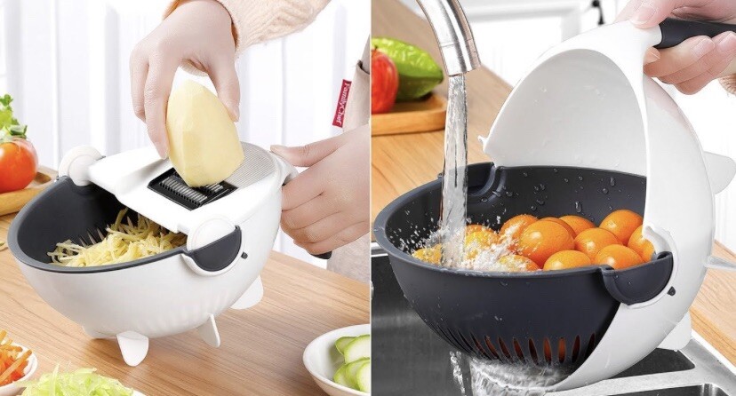 Wet Basket Vegetable Cutter