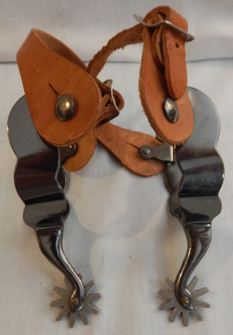 El Paso Style Western Cowboy Spurs - 79