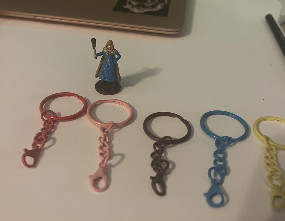 Holly the heroic keychain
