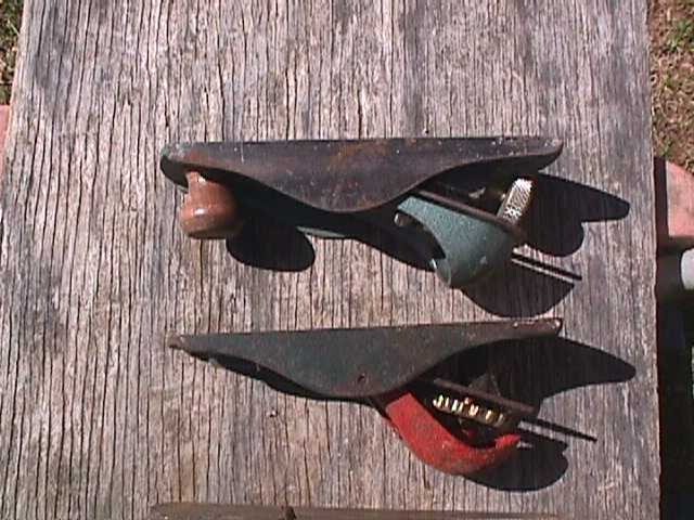 RUSTY WOOD BLOCK PLANE PARTS