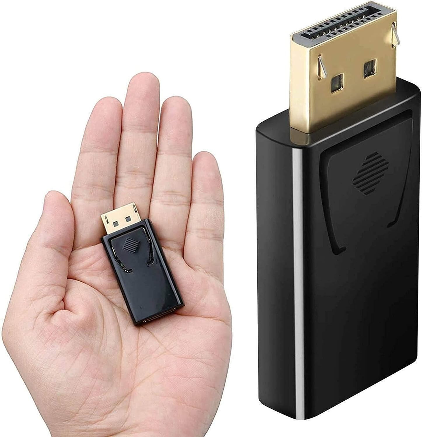 2-Pack DisplayPort to HDMI Adapter Converter Display Port DP Male to HDMI Female