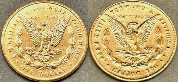 VERY NICE BU WHIPPLE DOLLAR SO CALLED DOLLAR HK-832