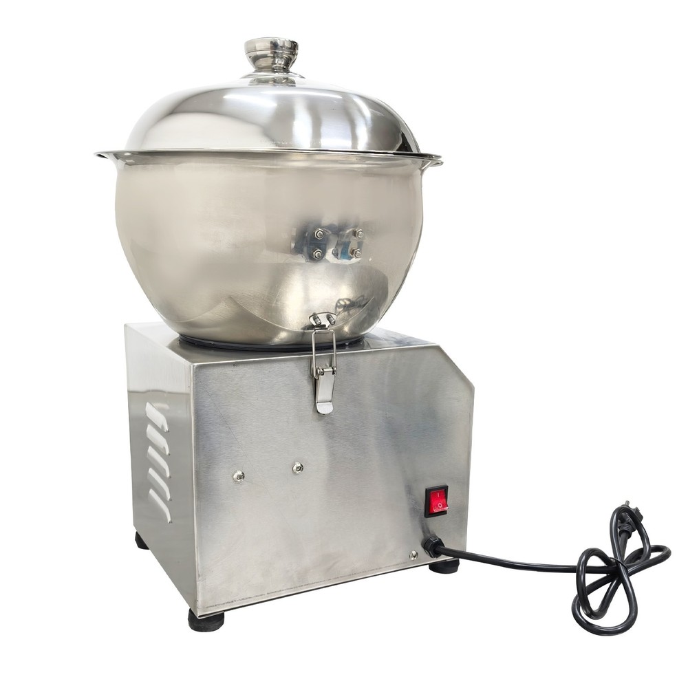 8KG Detachable Basin Type Dough Mixer Machine w/ Heating Function Timing Control