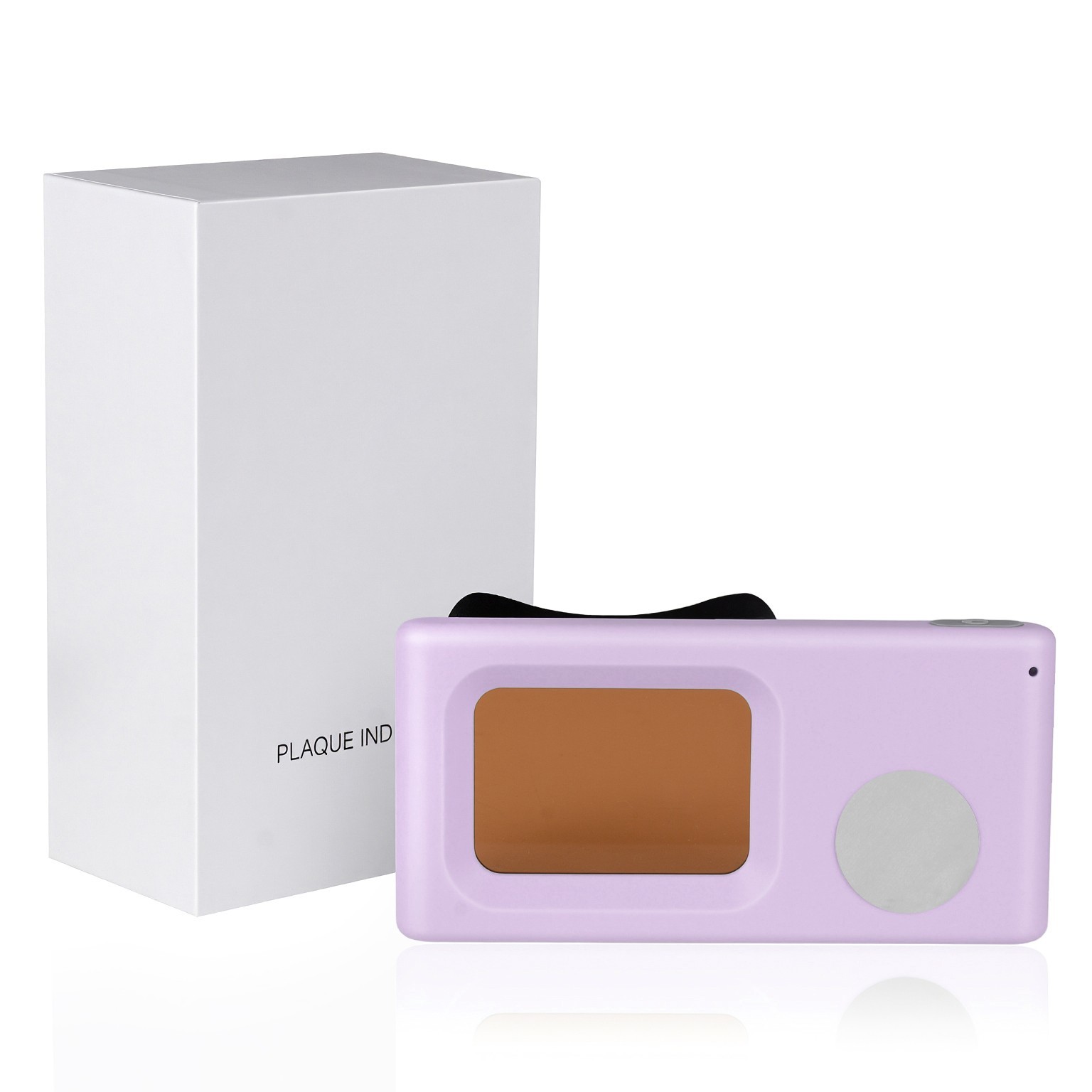 Electric Dental Plaque Indicator Detector Display Device Oral Hygiene Care Pink