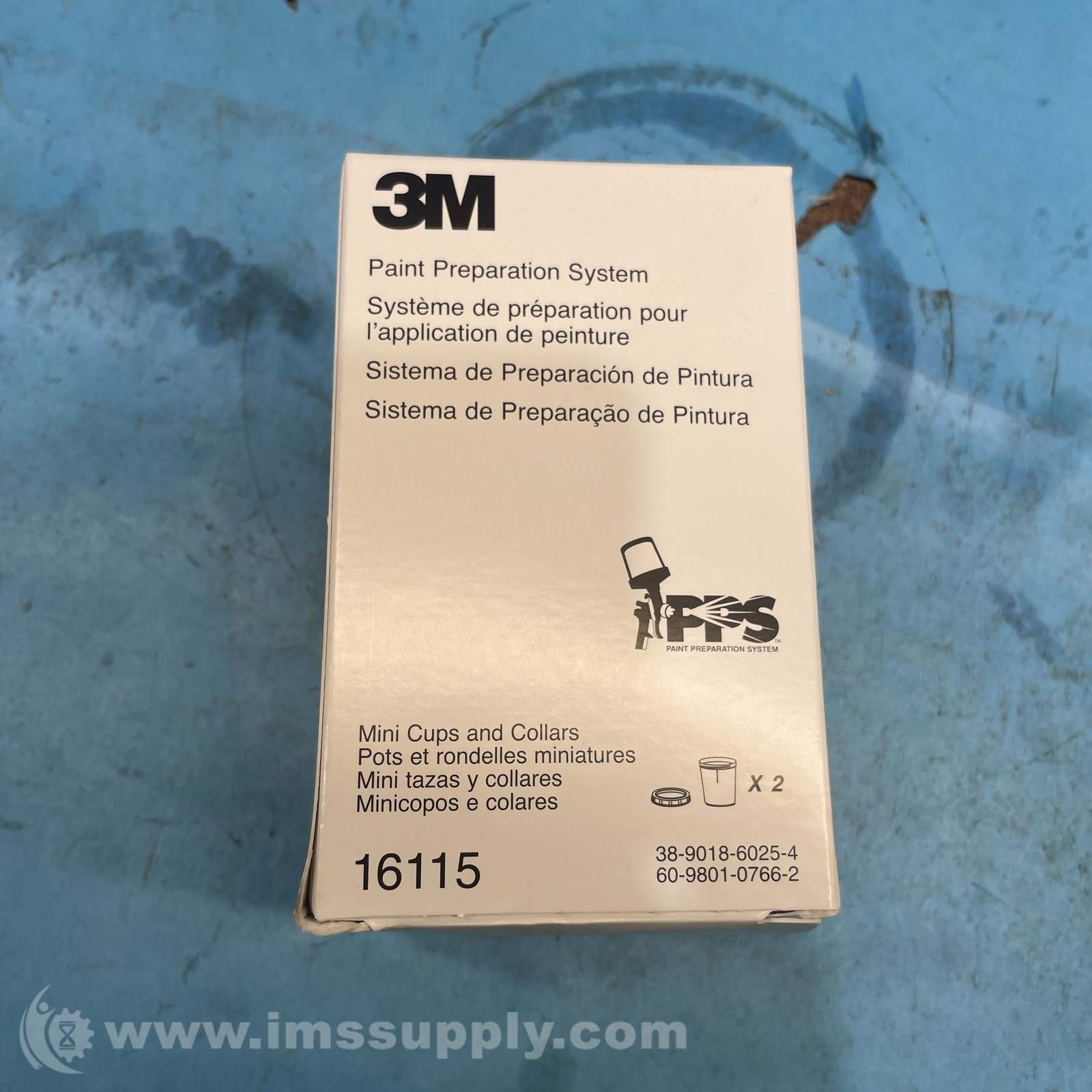 3M 16115 PPS Mini Cups & Collars Box of 2 FNOB