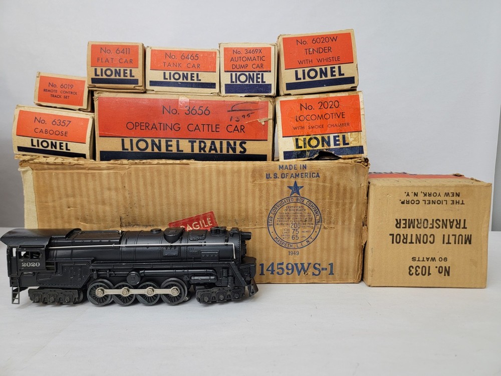 Postwar Lionel 1459WS Freight Set