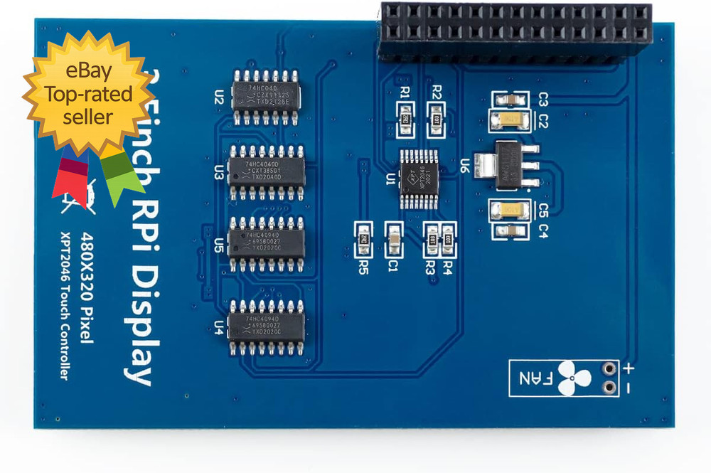 3.5 Inch TFT LCD Touch Screen Display 480x320 SPI Compatible Raspberry Pi Models