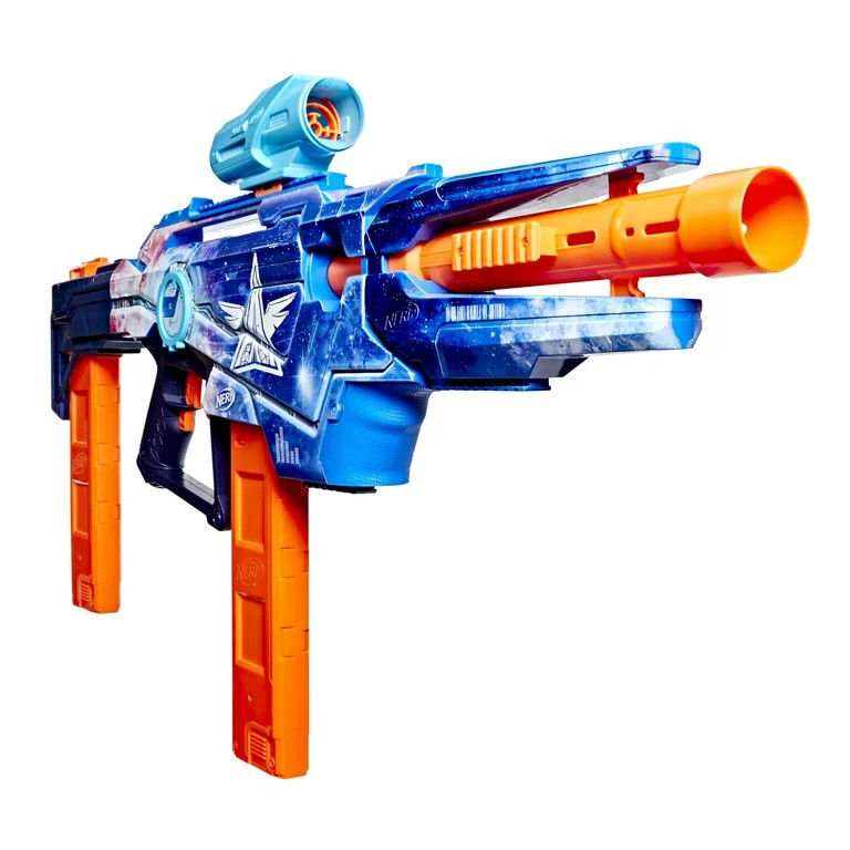 Nerf Loadout Galactic Commander Motorized Foam Dart Blaster, 3 Attachments