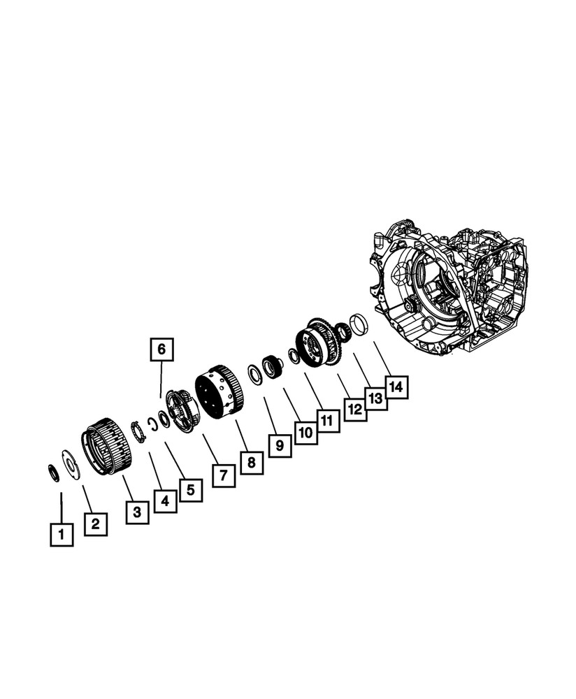 Genuine Mopar Annulus Gear 4799794AB