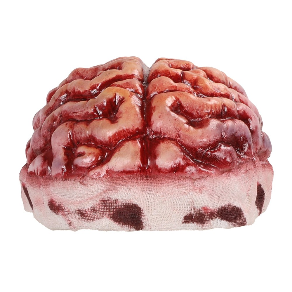 Zombie brain hat latex head cover