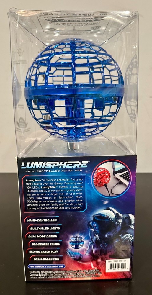 Lumisphere Hand-Controlled Action Orb - Blue *NEW*