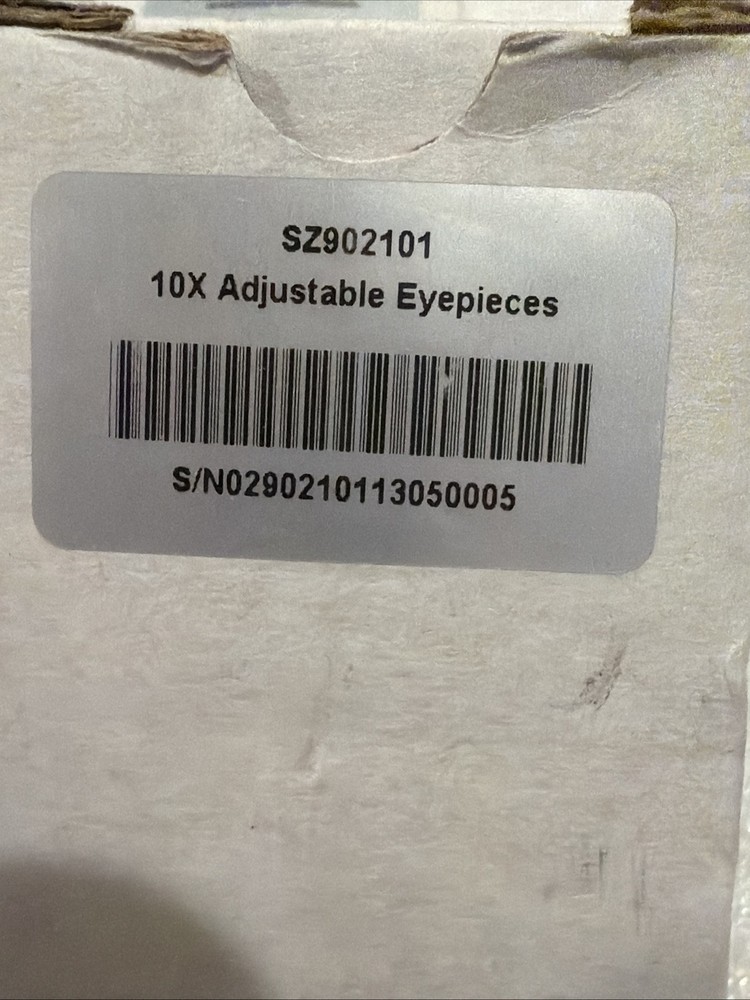 SCIENSCOPE WF10X/22 SZ MICROSCOPE EYEPIECE PAIR