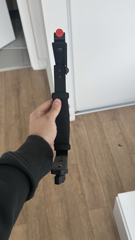 Stroboframe Quick Flip Flash Bracket – Adjustable Arm with Foam Grip