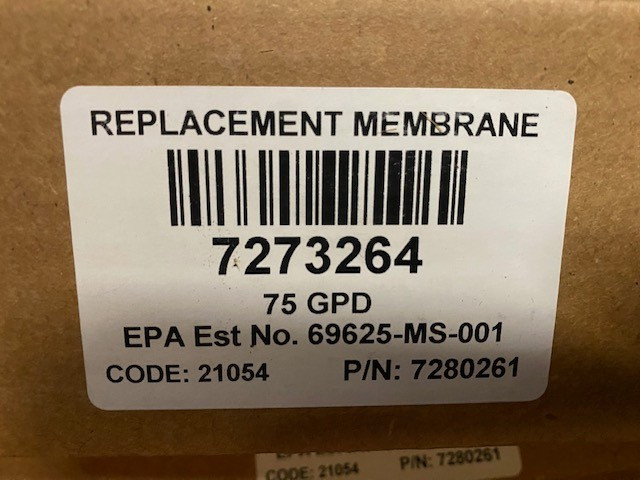 7273264 Replacement Membrane Water Softeners