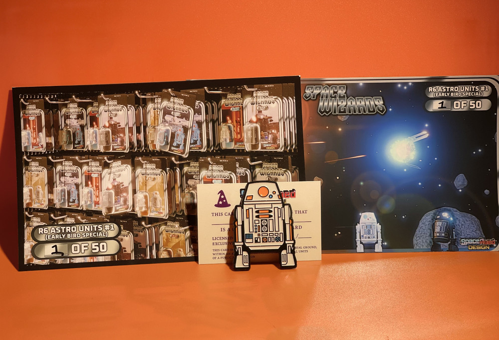 Cardback Editions | Space Wizards R6 Astro Units #1 Complete Set