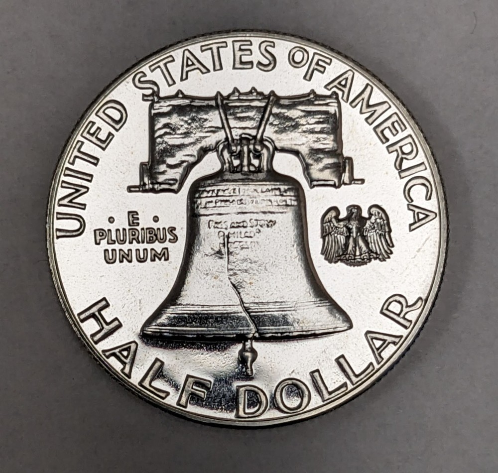 1957 Franklin Silver Half Dollar Gem Proof