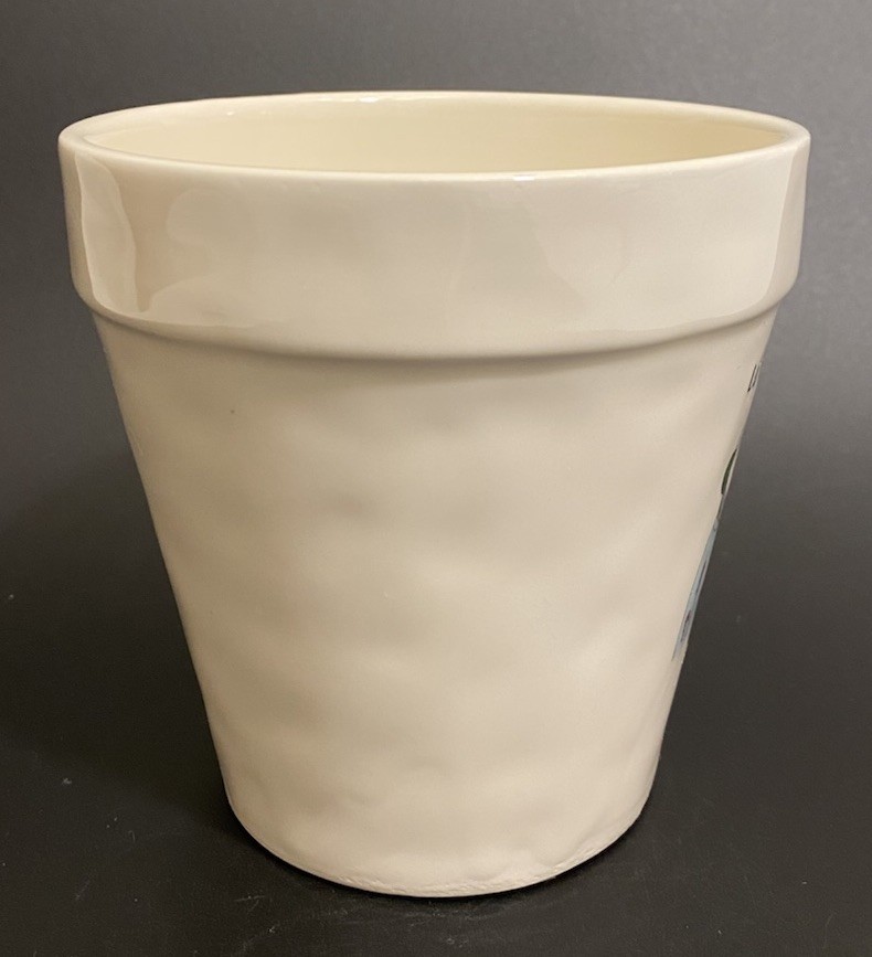 Rae Dunn Christmas Planter “Let It Snow” Replacement-RARE 2017