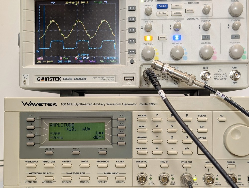 WAVETEK MODEL 395 100 MHz Synthesized Arbitrary Waveform Generator