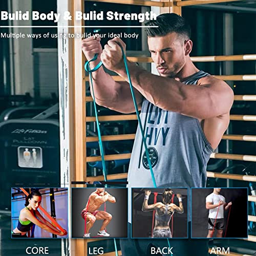 Resistance Bands, Pull Up Assist Bands - Workout Bands, Eexercise 5 Multicolor