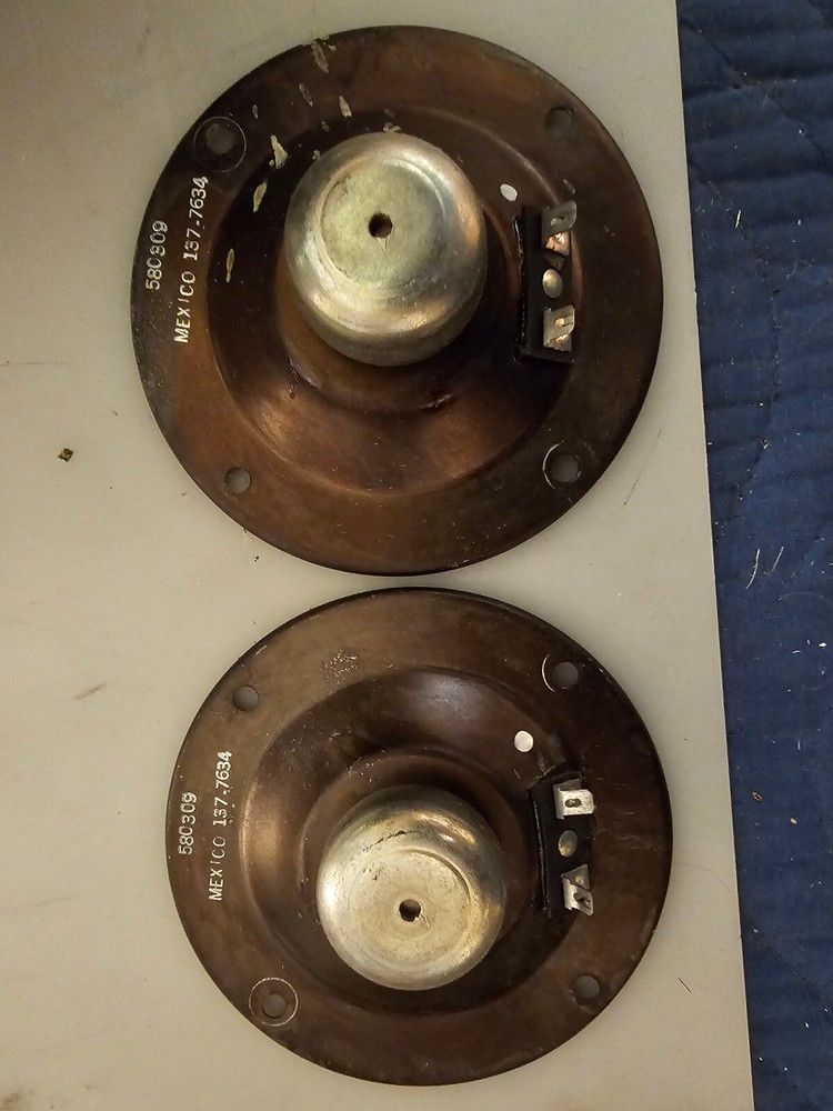 CTS 4" 4 Ohm Alinco Paper Tweeter Pair