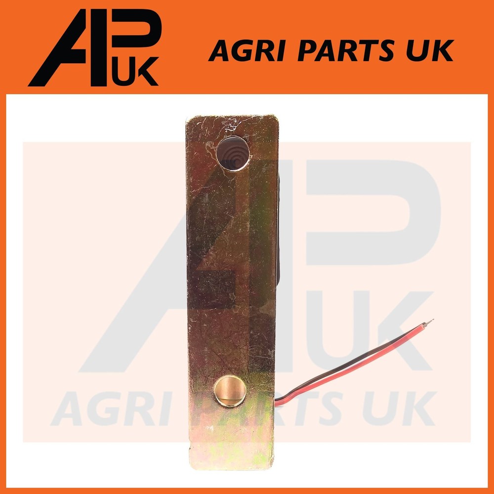 Rotating Flashing Amber Beacon Mount Flexible DIN Pole Tractor Mounting Light