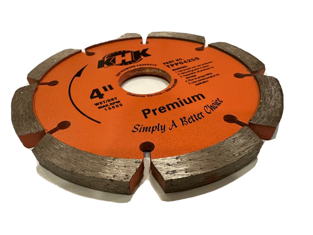 4" x 0.250" Tuck Pointing for mortar removal between bricks and blocks