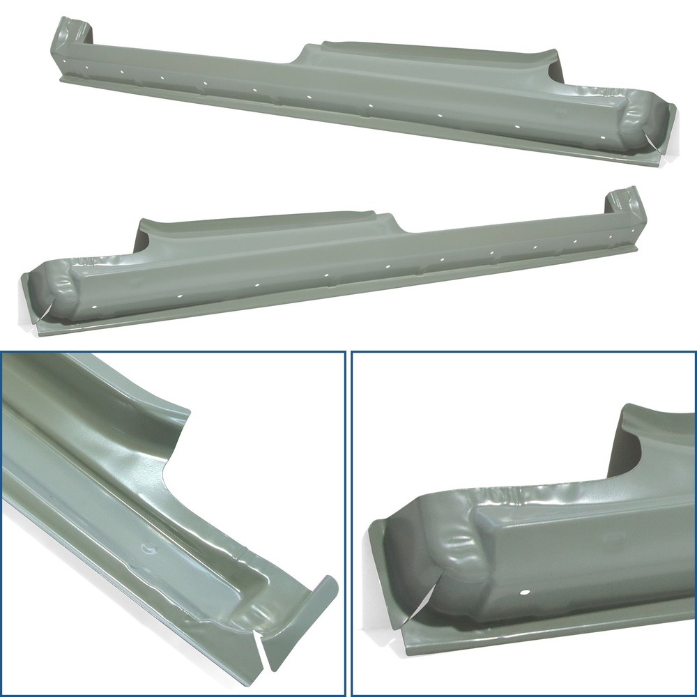 1Pair Outer Rocker Panels For 2010-2013 Ford Transit Connect Left & Right Side