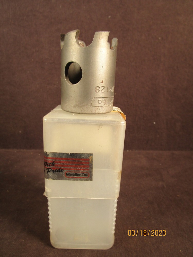 Mueller Co Shell Cutter PT 509128 NOS